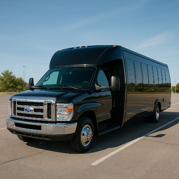Pflugerville Charter Bus 18 Passenger Minibus
