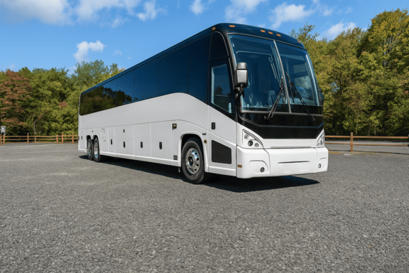Pflugerville Charter Bus 56 Passenger Charter Bus