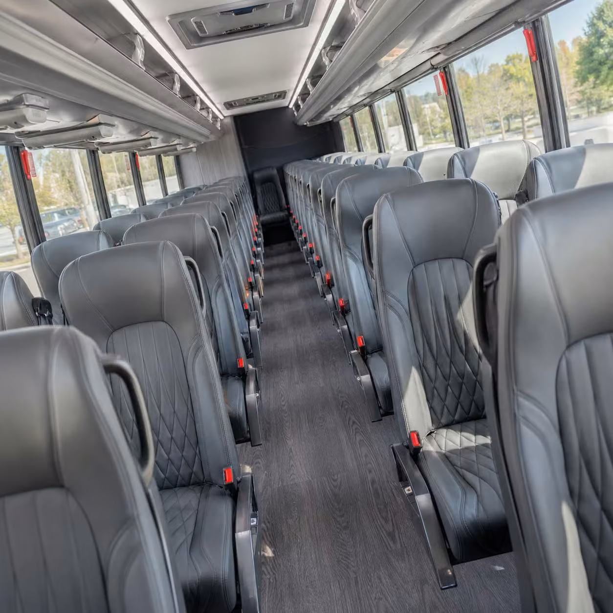 28 passenger minibus inside