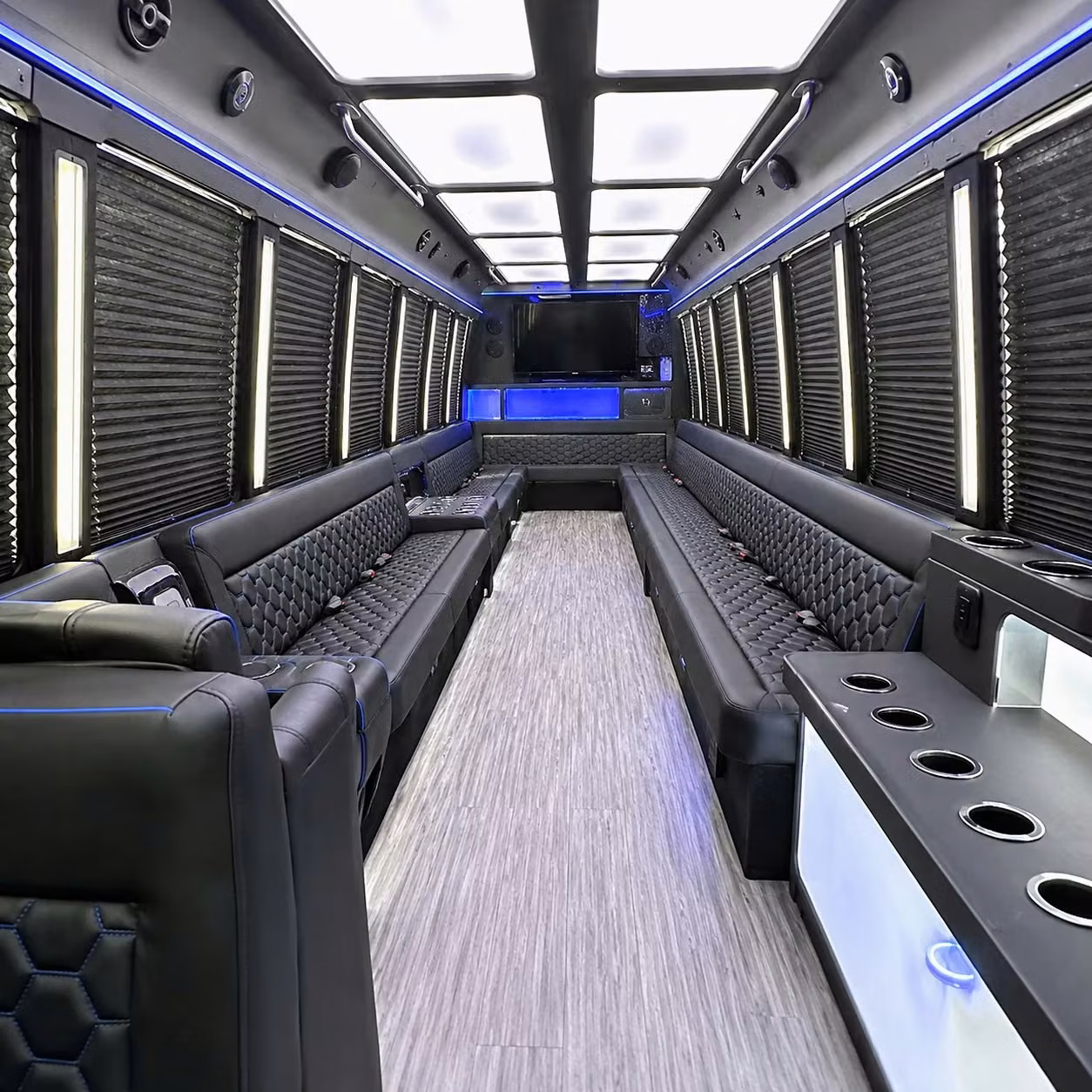 party bus interior