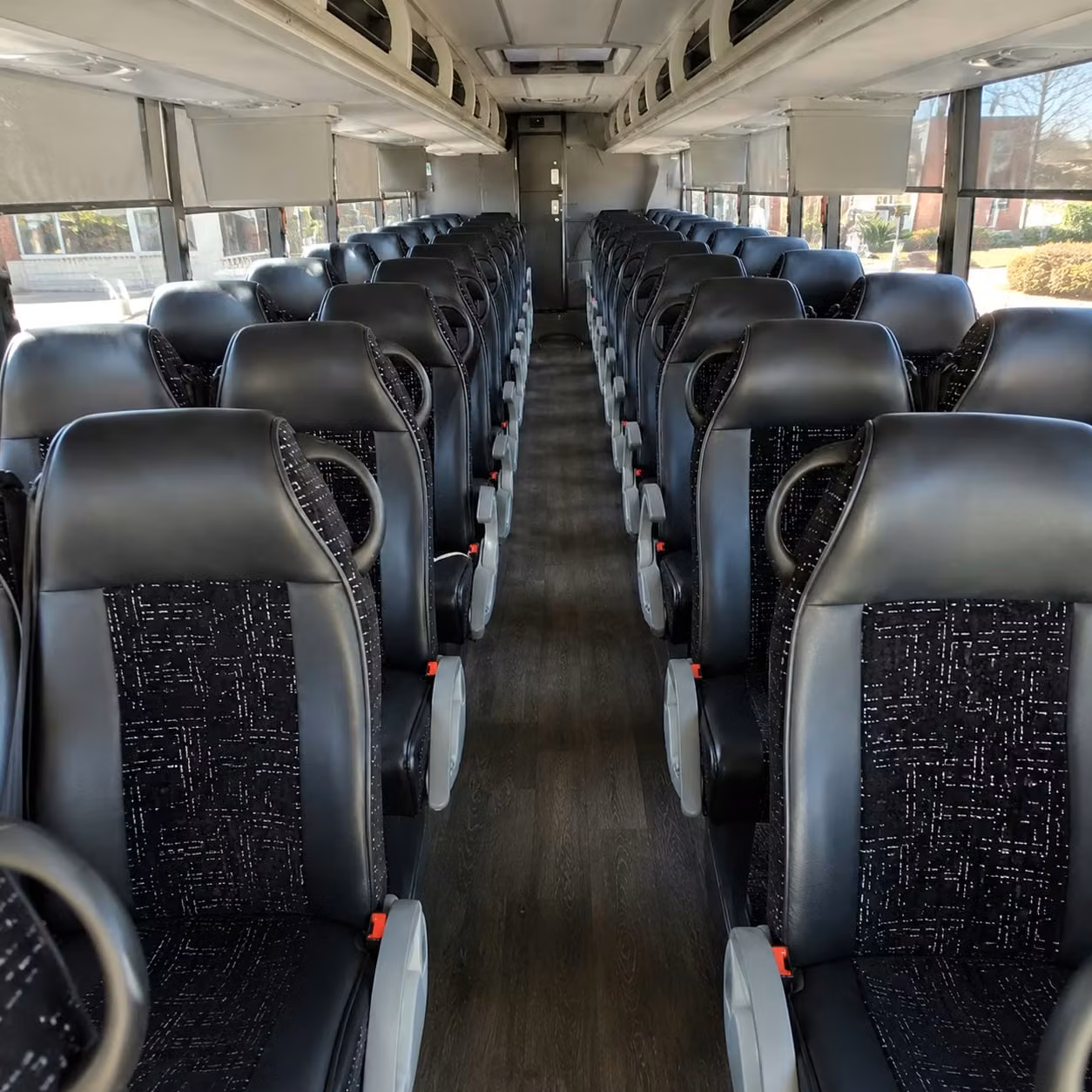 pflugerville charter bus interior