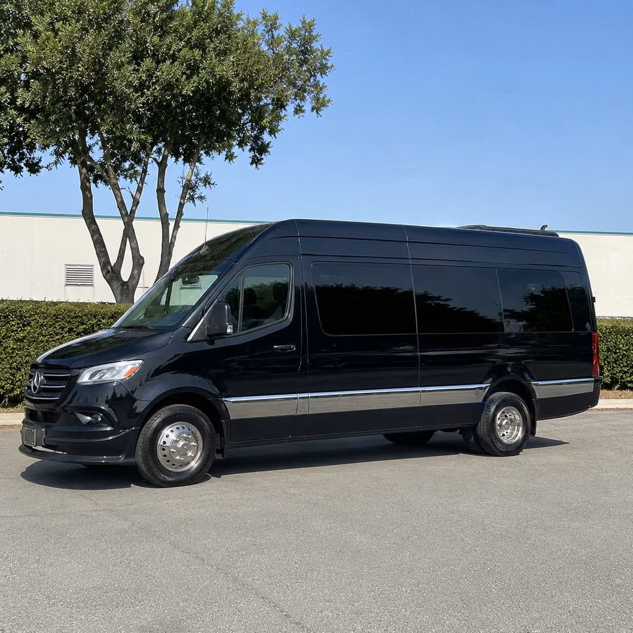 sprinter van with driver